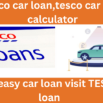 car loan, tesco car loan